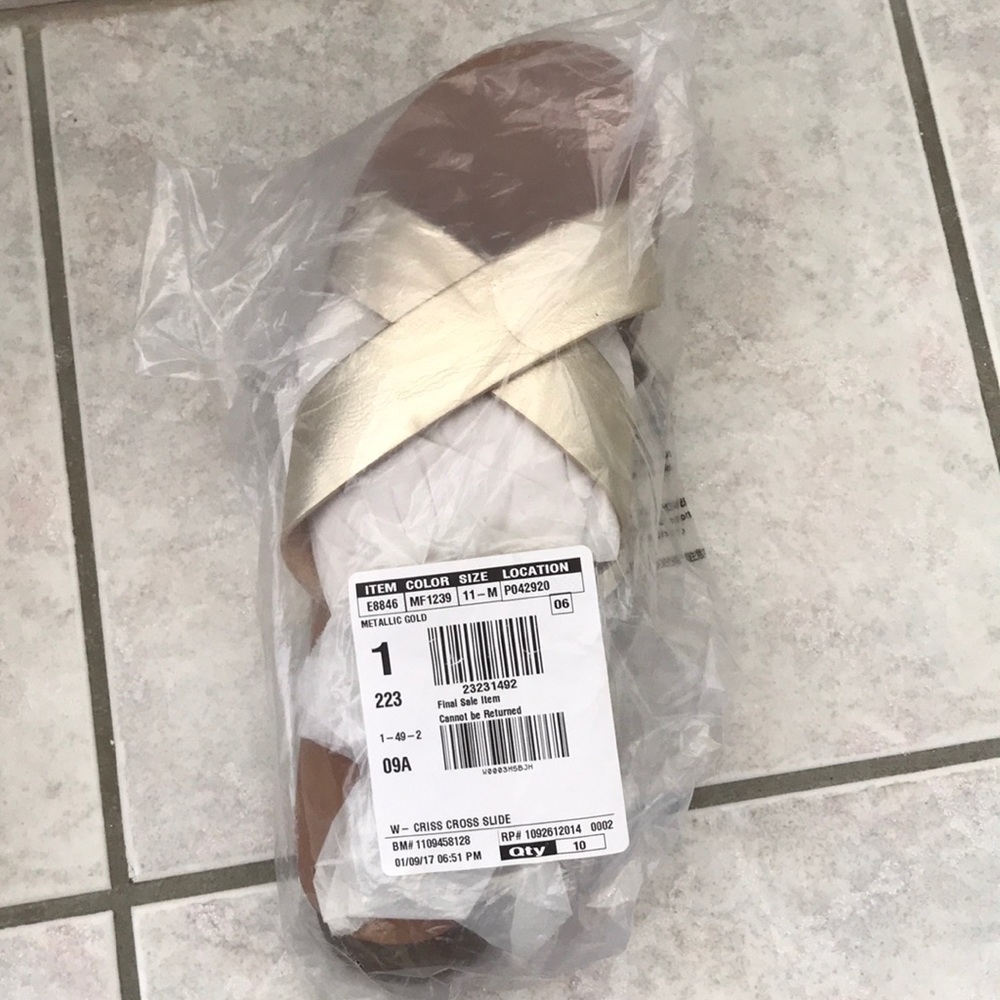 NWT jcrew sandals